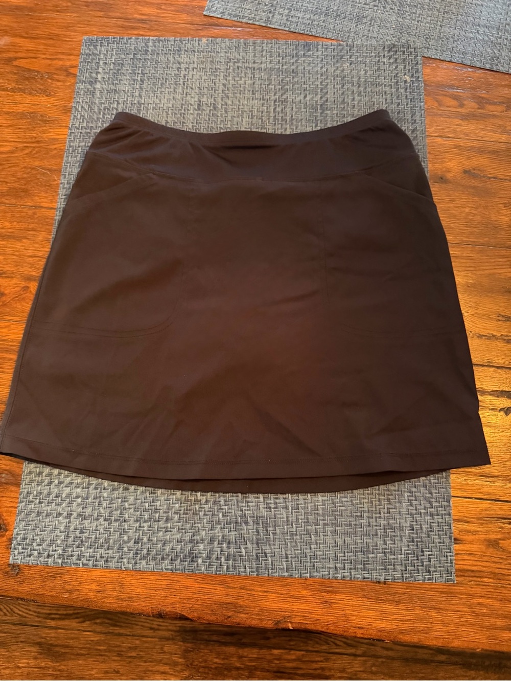Black Women's Active Mini Skirt